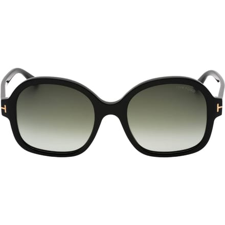 Tom Ford Smoke Lens glanzende zwarte zonnebril