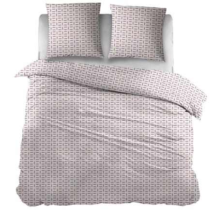 Snoozing Carla Dekbedovertrek - Extra breed - 260x200/220 cm - Pink