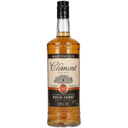 Clément Rhum Agricole Ambré 40% Vol. 1l