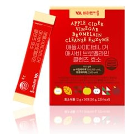Apple Cider Vinegar Bromelain Cleanse Enzyme 2g x 30 sticks