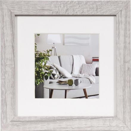 Fotolijst - Henzo - Modern - Fotomaat 15x15 cm - Wit