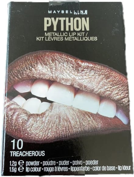 Maybelline New York - Python metalen lippenstiftset - 10 Treacherous