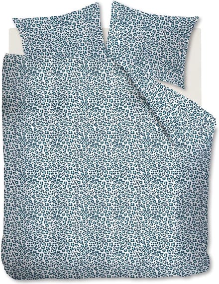Ambiante Siara dekbedovertrek - Lits-Jumeaux - 240x200/220 - Blauw