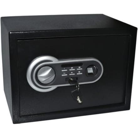 Kluis Pavo 350x250x250mm fingerprint electronisch zwart