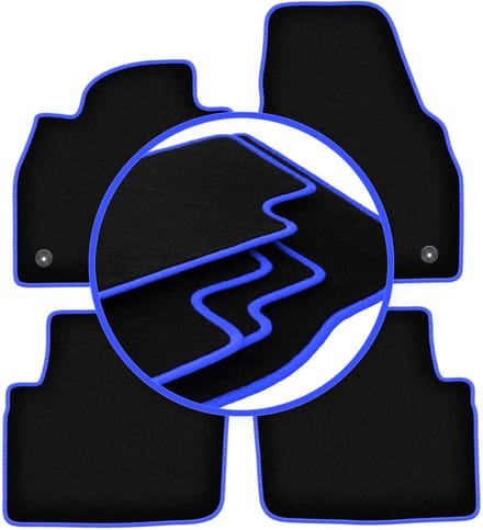 CARLUX-BLUE automatten voor: Skoda Kamiq crossover (2019-)