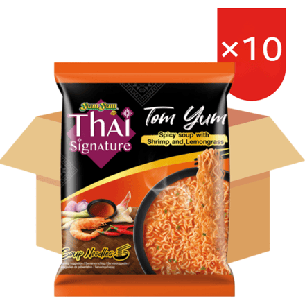Yum Yum Thai Signature Tom Yum-smaak 10 x 100 g