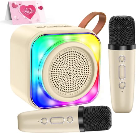 Karaokeset met Draadloze Microfoon - Bluetooth Speaker - Partybox - audioplezier