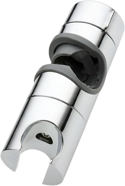 Handdouchehouder - Douchekop houder - Comfortabel Douchen - 360° Draaibaar - 18-25 mm - Zilver