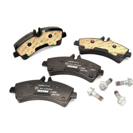Remblokset TEXTAR 2921702, achter