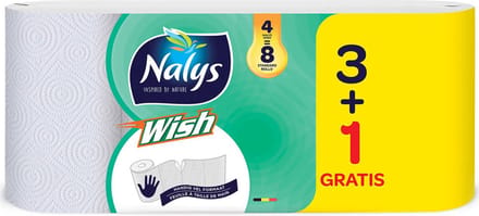 Nalys Maxi Keukenrollen Wish 4 rollen