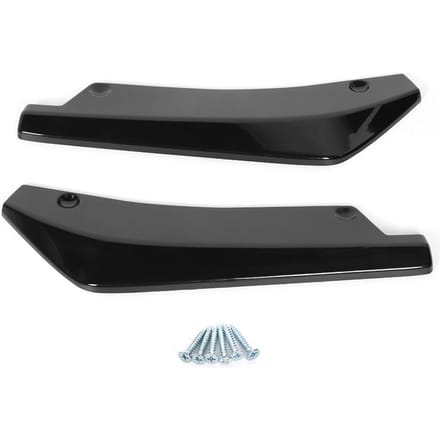 Universele Gemodificeerde Spoiler Glanzend Zwart Achterbumper Beschermhoes Lip Diffuser Splitter Deflector gray