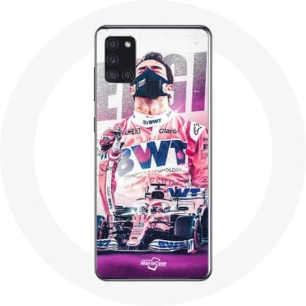 Samsung Galaxy A21S hoesje Formule 1 Sergio Pérez F1-coureur