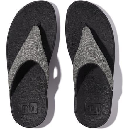 FitFlop Lulu Shimmerlux Toepost Teenslippers Dames