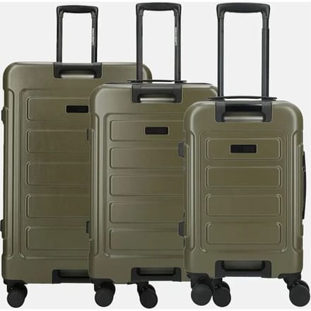Enrico Benetti Aspen 3-delig kofferset 76 cm olive