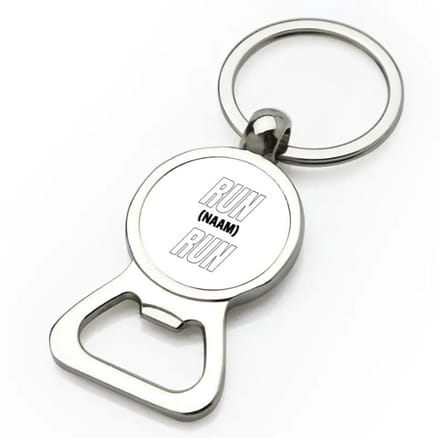 Akyol - run met eigen naam flesopener - Hardlopen - hardloper - sport - 9 bij 3 cm