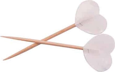 Folat - Prikkers hartjes wit