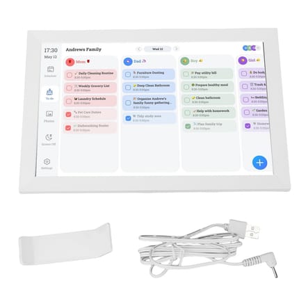 Dailygoods - Digitale Familiekalender en Planner met Touchscreen