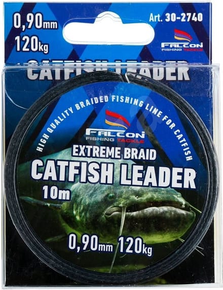 Falcon Catfish Leader - 0.80mm - 95kg - Meerval Voorslag