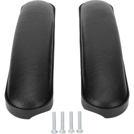2 stuks Universele Rolstoel Armleuning Hoes Kussen Pad Rolstoel Accessoires voor Oude Man gray