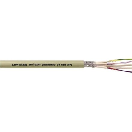 LAPP 12452/500 Aansluitkabel ÖLFLEX® 540 P 2 x 0.75 mm² + 2 x 0.75 mm² Geel 500 m