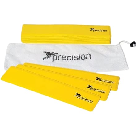 Precision Veldmarkering 29 X 25,6 Cm Rubber Geel 15 Stuks