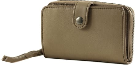FREDsBRUDER Leren Portemonnee Leia Wallet Almond Taupe