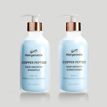 GHK-Cu Shampoo & Conditioner Set - Copper Peptide - Hairgenetix