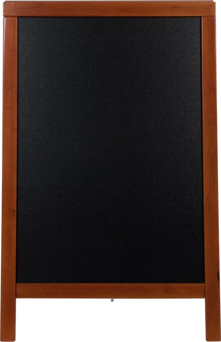 Securit® Deluxe kleine rubberhout-terrasplank in mahonie, 85 cm