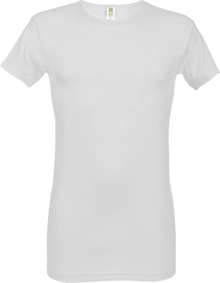 Alan Red Bamboo T-shirt O-Hals Wit - Maat M - Heren - T-shirt Basic