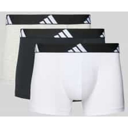 adidas Sportswear 3PK Trunk - Active Flex Cotton - Onderbroek Mannen - zwart/wit/grijs gemêleerd
