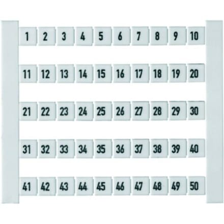 Weidmüller 354361187-500 Wit 500 stuk(s)