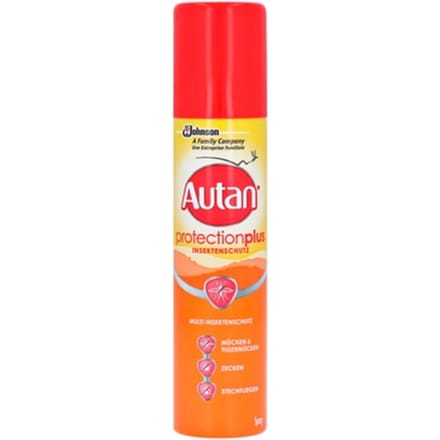 Autan Protection Plus Anti-Muggenspray 100 ml – Tegen Muggen, Tijgermuggen & Teken