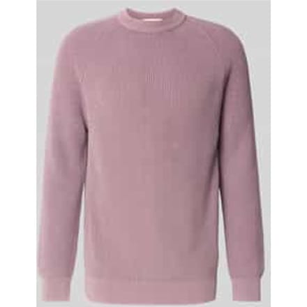 Gebreide pullover met ronde hals