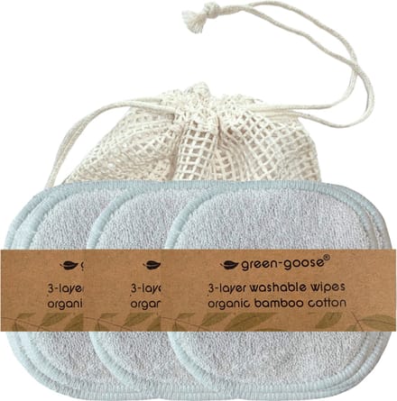 Herbruikbare wattenschijfjes - biologisch - wasbare wattenschijfjes - wasbare make up pads