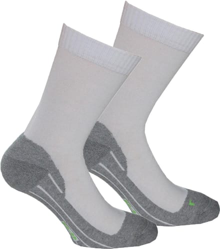 Boru Bamboo - Wandelsokken - Wit - 43-45 - Bamboe - Walking Experience XP - Unisex - 2342