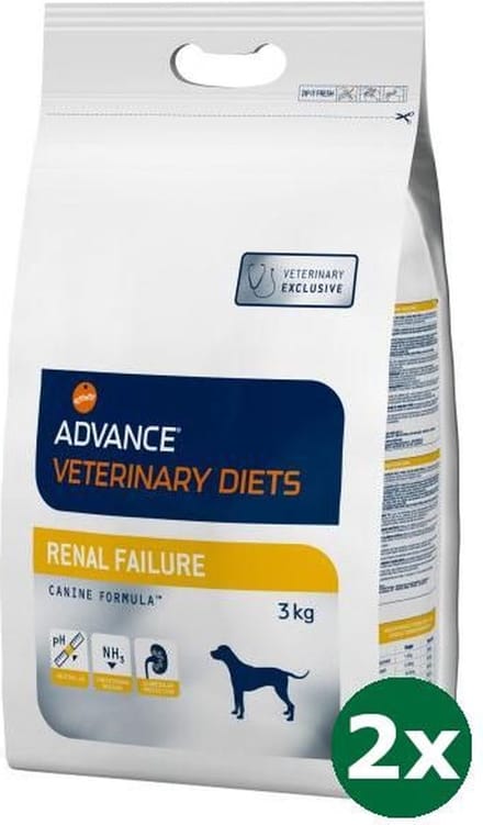 2x3 kg Advance hond veterinary diet renal failure hondenvoer