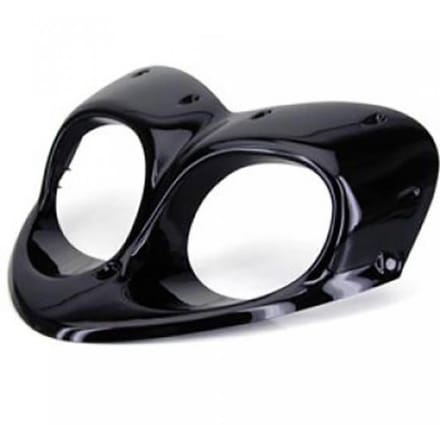 Entourage optique avant One pour scooter MBK 50 Next noir brillant Neuf