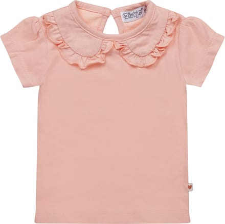 Dirkje R-SMILE Meisjes T-shirt - Pink - Maat 92