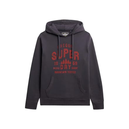Superdry - Work Shop hoodie - Heren - Hoodies