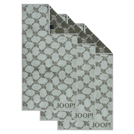 JOOP! Handdoek Classic / Infinity / Signature Een maat, 50x100 Set van 3