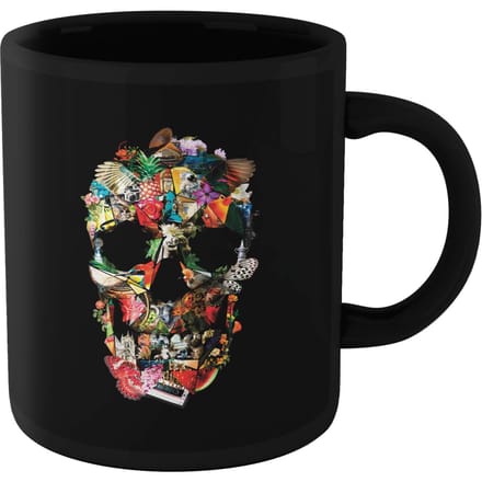 Ikiiki Fragile Skull Mug - Black