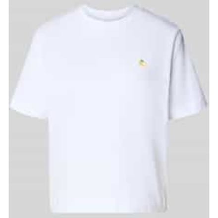 boxy fit T-shirt van puur katoen model 'ELLA'