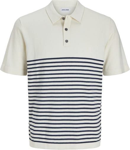 JACK&JONES - JJEEMIL KNIT RELAXED POLO SS SN - Heren - Polo's