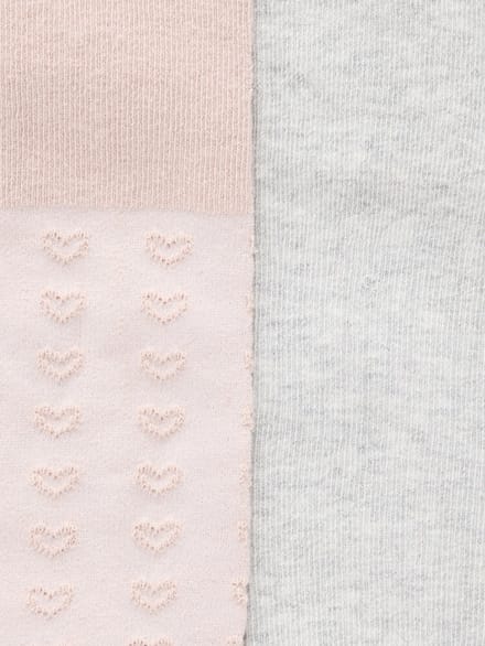 Vertbaudet Set van 2 paar panty's baby meisjes