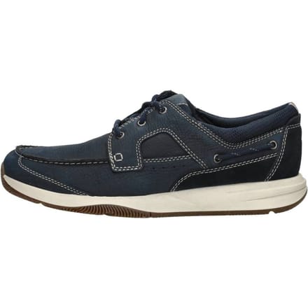 Clarks Sailview Lace leren bootschoenen