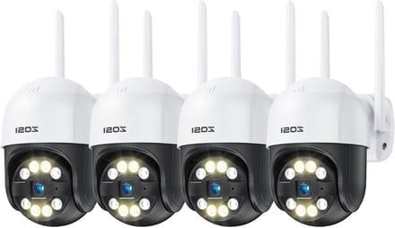 Bewakingscamera Set - IP Camera - Huis Beveiligen - Personenherkenning - 4 Stuks - Zwart