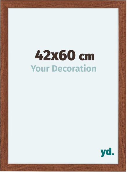 Your Decoration - Fotolijst 42x60 cm - MDF - Walnoot - Como