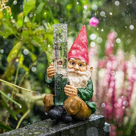 Decoratieve Regenmeter voor Tuin met Dubbele Schaalverdeling - Vorstbestendig