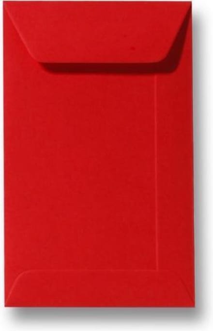 Envelop 22 x 31,2 Pioenrood, 100 stuks