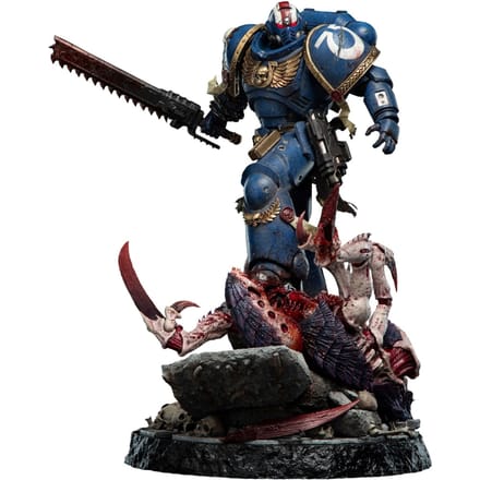 Weta Workshop Warhammer 40,000: Space Marine 2 Statue 1/6 Scale Lieutenant Titus Limited Edition 63cm
